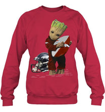 Load image into Gallery viewer, Groot loves Denver Broncos fan hoodie