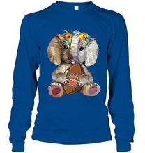 Load image into Gallery viewer, Elephant loves Denver Broncos shirt