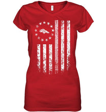 Load image into Gallery viewer, Denver Broncos american flag stars shirt