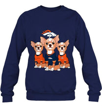 Load image into Gallery viewer, Denver Broncos Chihuahuas fan shirt
