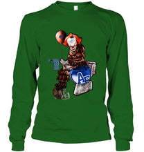 Load image into Gallery viewer, IT Boise State Broncos in toilet halloween hoodie