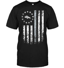 Load image into Gallery viewer, Denver Broncos american flag stars shirt