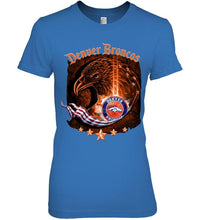 Load image into Gallery viewer, denver broncos eagle american flag shirt