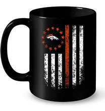 Load image into Gallery viewer, Denver Broncos american flag star shirt