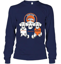 Load image into Gallery viewer, Dachshund Denver Broncos shirt