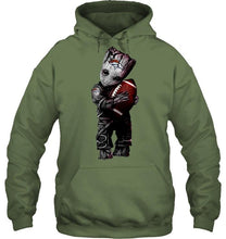 Load image into Gallery viewer, baby groot loves Denver Broncos shirt