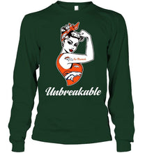 Load image into Gallery viewer, Go Denver Broncos unbreakable girl shirt