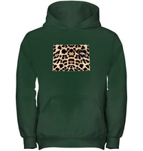 Load image into Gallery viewer, Denver Broncos Leopard State Map love shirt