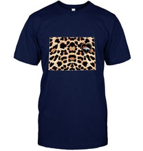 Load image into Gallery viewer, Denver Broncos Leopard State Map love shirt