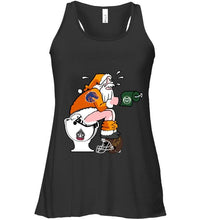 Load image into Gallery viewer, Santa Boise State Broncos in bathroom shirt