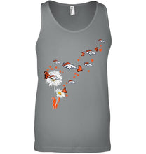 Load image into Gallery viewer, Denver Broncos daisy butterfly fan shirt