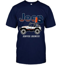 Load image into Gallery viewer, Denver Broncos jeep shirt
