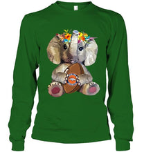 Load image into Gallery viewer, Elephant loves Denver Broncos shirt