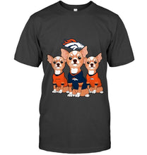 Load image into Gallery viewer, Denver Broncos Chihuahuas fan shirt