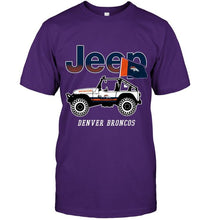 Load image into Gallery viewer, Denver Broncos jeep shirt