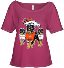 Load image into Gallery viewer, Denver Broncos Rottweilers fan shirt