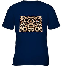 Load image into Gallery viewer, Denver Broncos Leopard State Map love shirt