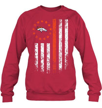 Load image into Gallery viewer, Denver Broncos american flag star shirt