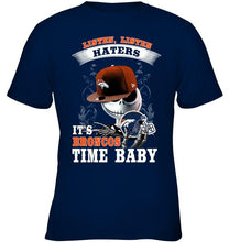 Load image into Gallery viewer, Fear the Denver Broncos jack skellington fan hoodie