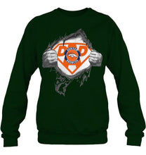 Load image into Gallery viewer, Denver Broncos dad superman shirt