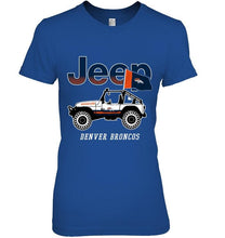 Load image into Gallery viewer, Denver Broncos jeep shirt
