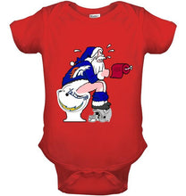 Load image into Gallery viewer, Santa Denver Broncos Toilet shirt