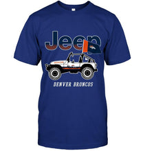 Load image into Gallery viewer, Denver Broncos jeep shirt