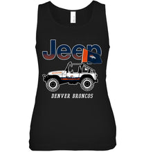 Load image into Gallery viewer, Denver Broncos jeep shirt