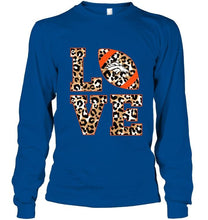 Load image into Gallery viewer, Love Denver Broncos panther pattern shirt