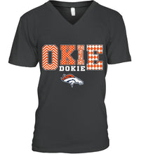 Load image into Gallery viewer, Okie dokie Denver Broncos fan shirt