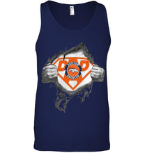 Load image into Gallery viewer, Denver Broncos dad superman shirt