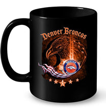 Load image into Gallery viewer, denver broncos eagle american flag shirt