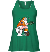 Load image into Gallery viewer, Santa Boise State Broncos in bathroom shirt