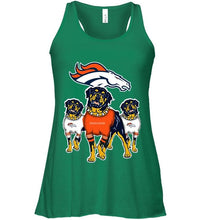 Load image into Gallery viewer, Denver Broncos Rottweilers fan hoodie