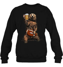 Load image into Gallery viewer, Denver Broncos Beer drinking bear shirt