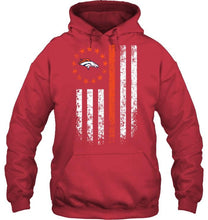 Load image into Gallery viewer, Denver Broncos american flag star shirt