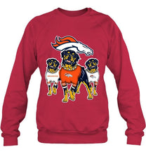 Load image into Gallery viewer, Denver Broncos Rottweilers fan shirt