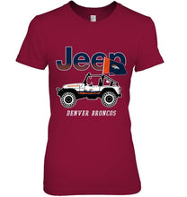 Load image into Gallery viewer, Denver Broncos jeep shirt