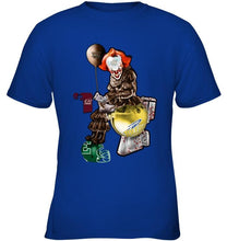 Load image into Gallery viewer, IT Western Michigan Broncos in toilet halloween hoodie