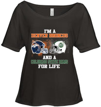 Load image into Gallery viewer, i'm a Denver Bronco and a Colorado State Ram for life shirt