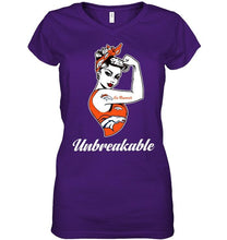 Load image into Gallery viewer, Go Denver Broncos unbreakable girl shirt