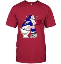 Load image into Gallery viewer, Santa Denver Broncos Toilet shirt