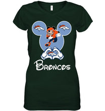 Load image into Gallery viewer, Denver Broncos Mickey shirt
