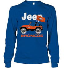 Load image into Gallery viewer, Jeep Denver Broncos fan hoodie
