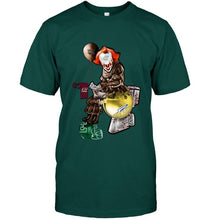 Load image into Gallery viewer, IT Western Michigan Broncos in toilet halloween hoodie