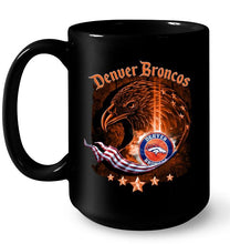Load image into Gallery viewer, denver broncos eagle american flag shirt