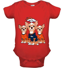 Load image into Gallery viewer, Denver Broncos Chihuahuas fan shirt