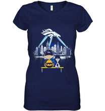 Load image into Gallery viewer, snoopy watch Denver Broncos city shirt