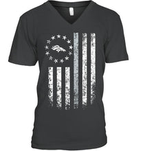 Load image into Gallery viewer, Denver Broncos american flag stars shirt