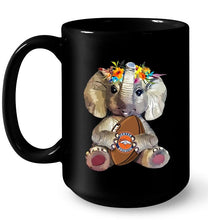 Load image into Gallery viewer, Elephant loves Denver Broncos shirt